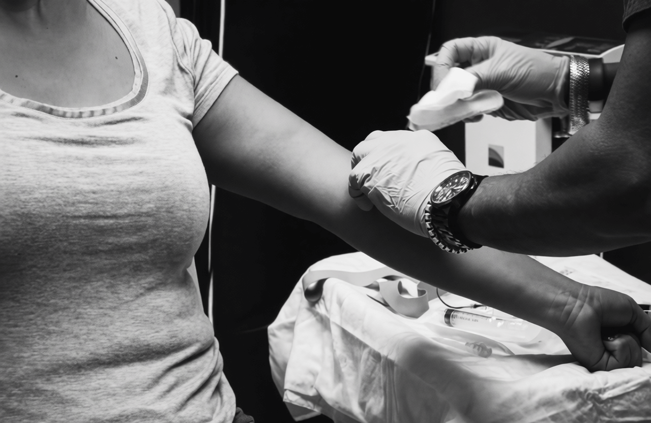 IV drip therapy for hydration and energy support