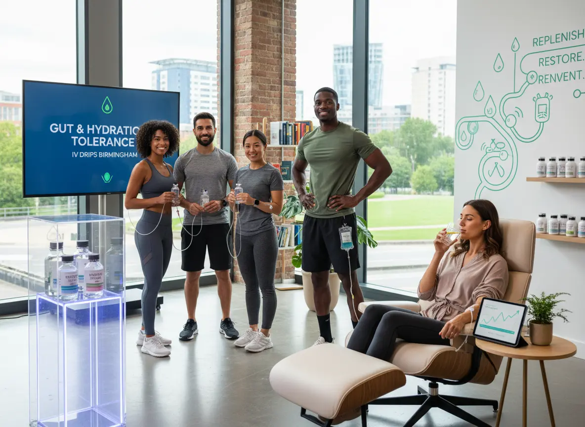 Energy and metabolism IV therapy in Birmingham clinic