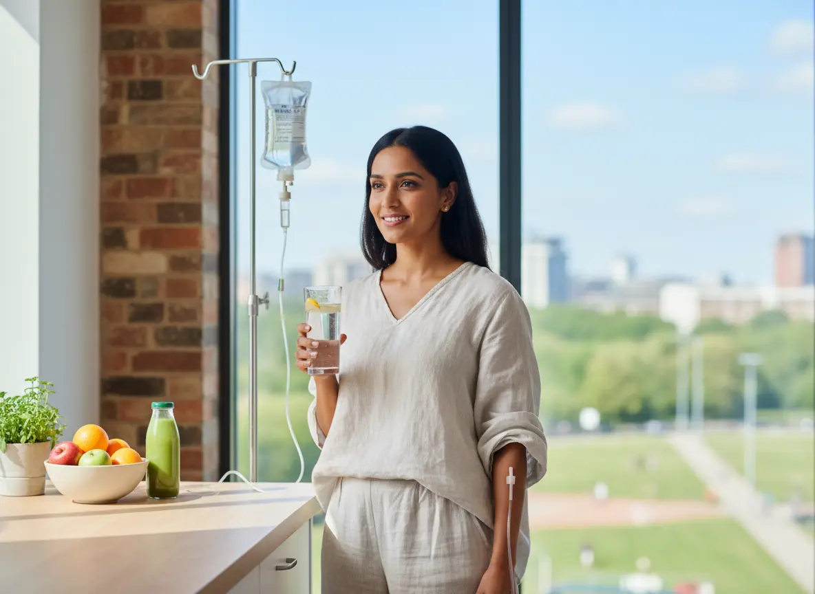 Slim & Trim IV drip in Birmingham wellness treatment