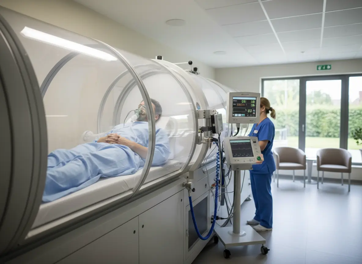 Hyperbaric oxygen therapy session in Birmingham