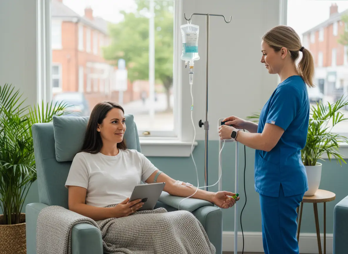 Wellness IV drips categories available at IV Drips Birmingham